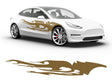 3M Gold Tribal Dreams Body Graphic~Full Side Auto Decal Kit~0