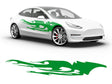 3M Bright Green Tribal Dreams Body Graphic~Full Side Auto Decal Kit~0