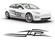 Tribal Tattoo Body Graphic~Full Side Auto Decal Kit~0