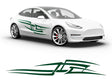 3M Dark Green Tribal Tattoo Body Graphic~Full Side Auto Decal Kit~0