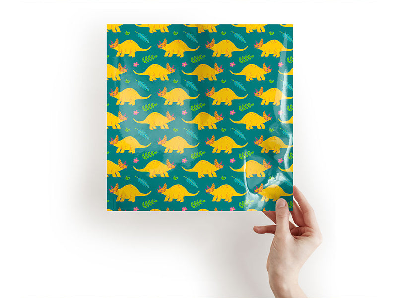 triceratops contentment dinosaur Craft Sheets