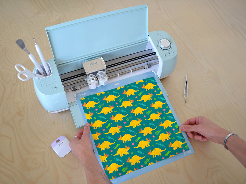 triceratops contentment dinosaur Cricut Compatible Vinyl