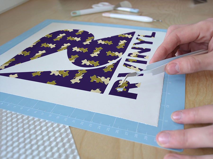 triceratops geometry dinosaur Easy Weed Craft Vinyl