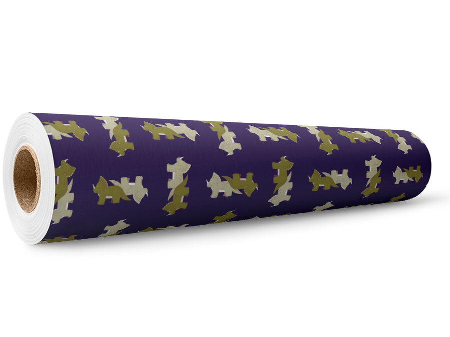 Triceratops Geometry Dinosaur Wrap Film Wholesale Roll~Rwraps Series 914 Digitally Printed Vinyl Roll~5