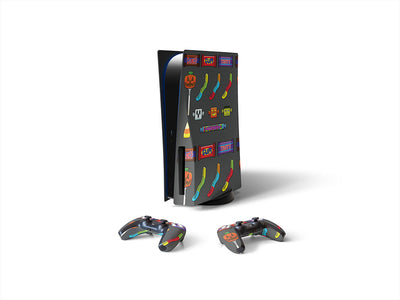 trick or treat halloween Sony PS5 DIY Skin