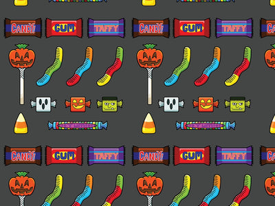 Trick Or Treat Halloween Vinyl Wrap Pattern~Rwraps Series 914 Digitally Printed Vinyl Wrap~0
