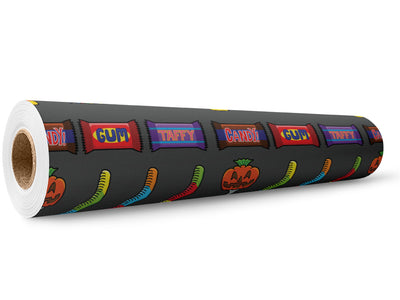 Trick Or Treat Halloween Wrap Film Wholesale Roll~Rwraps Series 914 Digitally Printed Vinyl Roll~5