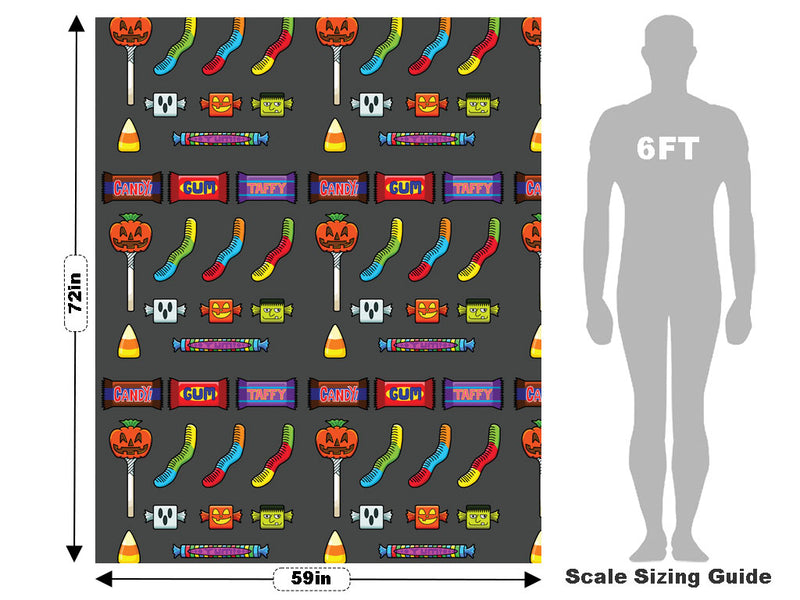 Trick Or Treat Halloween Vehicle Wrap Scale~Rwraps Series 914 Trick Or Treat Halloween Measurements~1