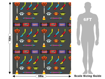 Trick Or Treat Halloween Vehicle Wrap Scale~Rwraps Series 914 Trick Or Treat Halloween Measurements~1