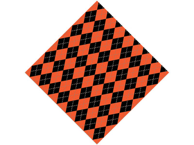 Trick-or-Treat  Argyle Vinyl Wrap Pattern