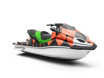 Trick-or-Treat  Argyle Jet Ski Vinyl Customized Wrap