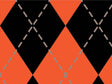 Trick-or-Treat  Argyle Vinyl Wrap Pattern~Rwraps Series 914 Digitally Printed Vinyl Wrap~0