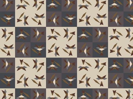Tricky Foxes Mosaic Vinyl Wrap Pattern~Rwraps Series 914 Digitally Printed Vinyl Wrap~0