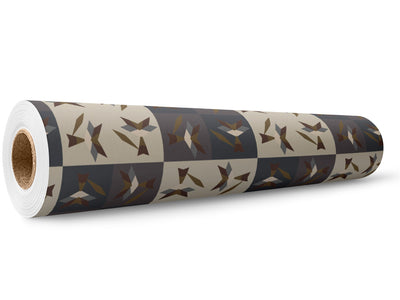 Tricky Foxes Mosaic Wrap Film Wholesale Roll~Rwraps Series 914 Digitally Printed Vinyl Roll~5