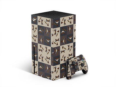 tricky foxes mosaic XBOX DIY Decal