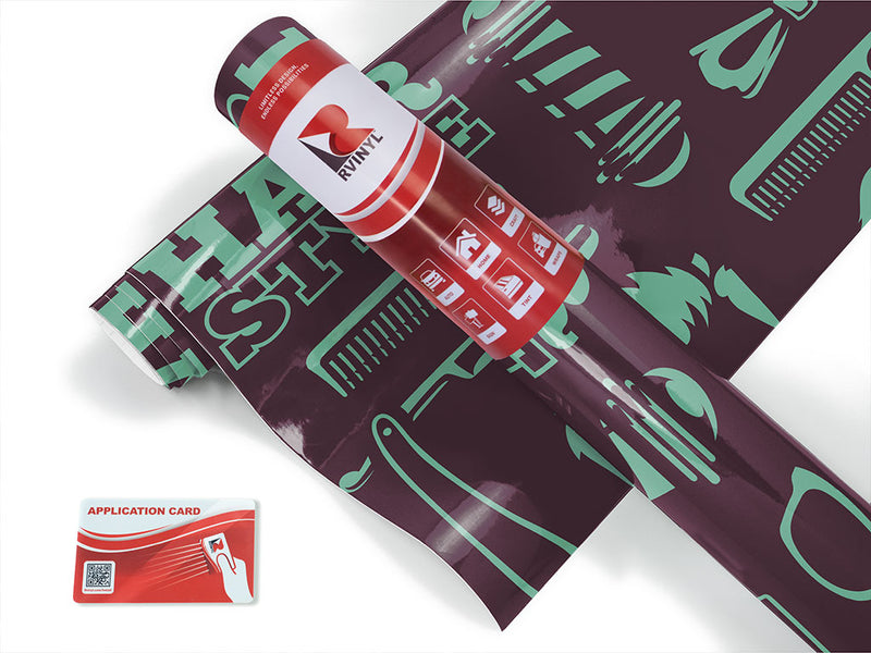 trim up barber shop Craft Vinyl Roll