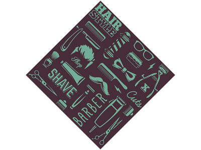 Trim Up Barber Vinyl Wrap Pattern