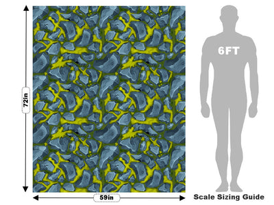 Tripping Hazard Cobblestone Vehicle Wrap Scale~Rwraps Series 914 Tripping Hazard Cobblestone Measurements~2