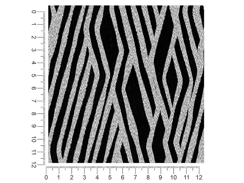 tron zebra animal print 1ft x 1ft Craft Sheets