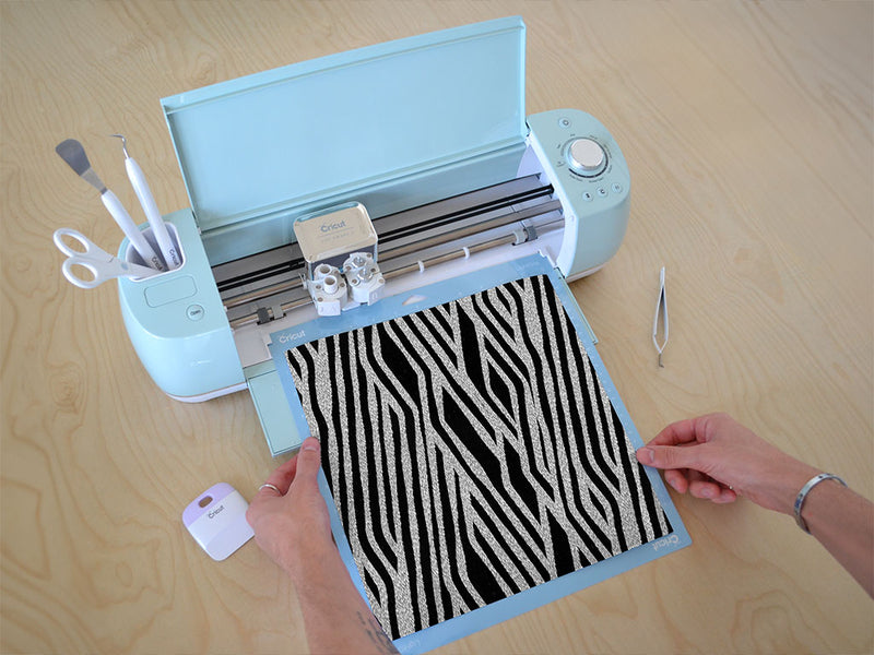 tron zebra animal print Cricut Compatible Vinyl