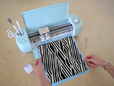 tron zebra animal print Cricut Compatible Vinyl