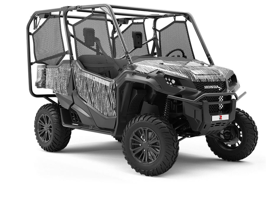 Tron Zebra Utility Vehicle Vinyl Wrap