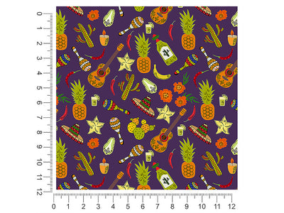 tropical celebrations day of the dead 1ft x 1ft Craft Sheets