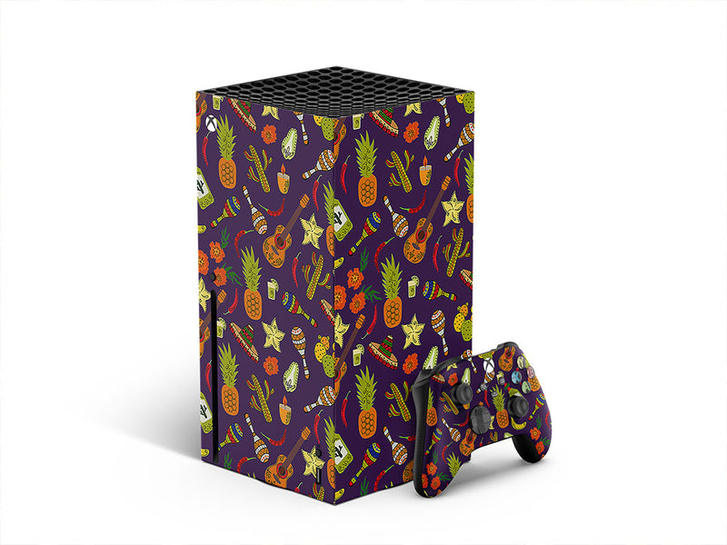 tropical celebrations day of the dead XBOX DIY Decal