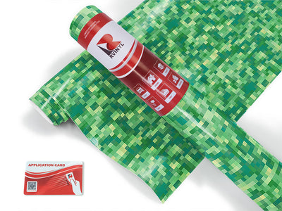tropical rainforest pixel Craft Vinyl Roll