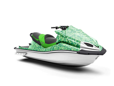 Tropical Rainforest Pixel Jet Ski Vinyl Customized Wrap