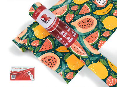 tropical tastes fruit Craft Vinyl Roll