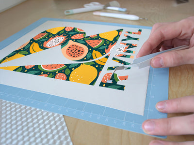 tropical tastes fruit Easy Weed Craft Vinyl