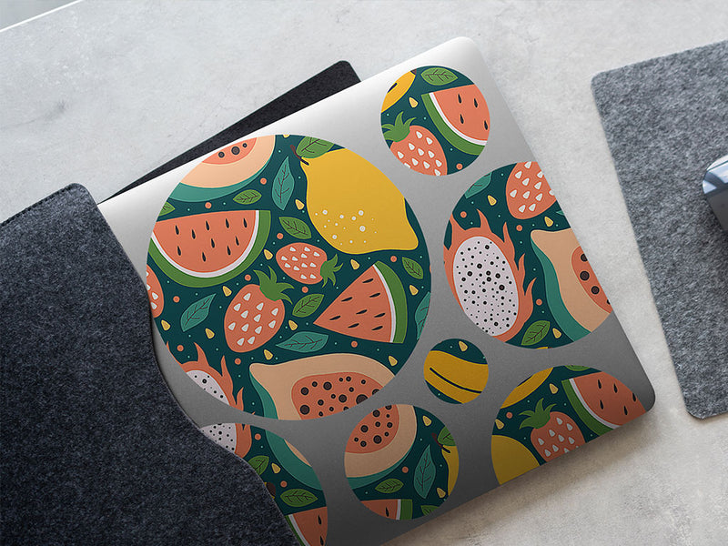 tropical tastes fruit DIY Laptop Stickers