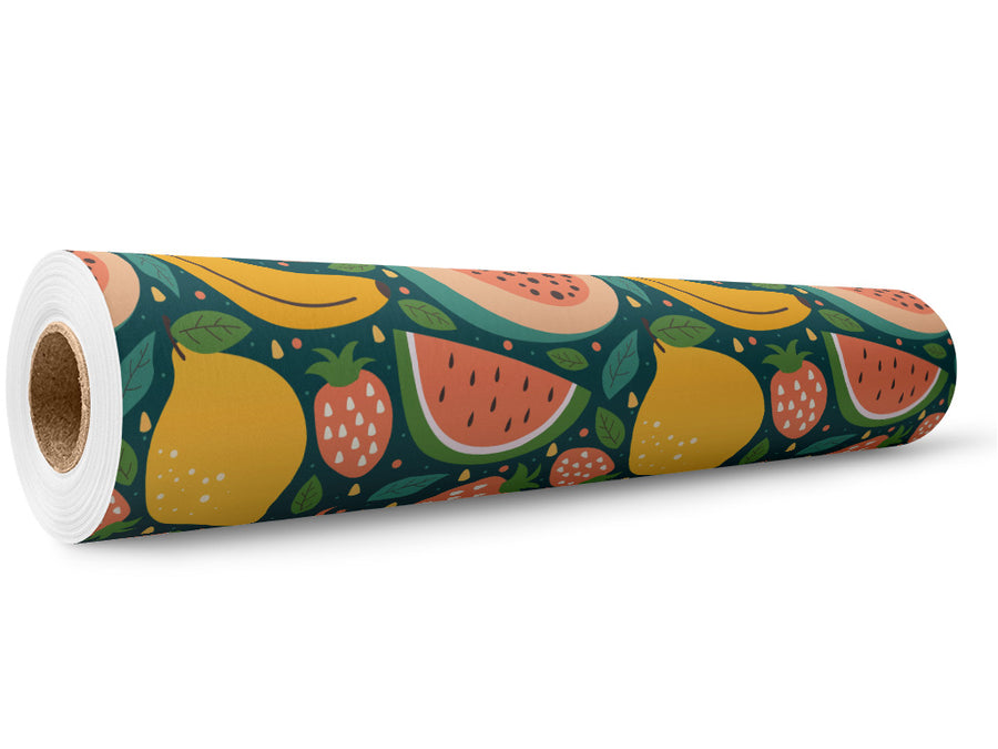 Tropical Tastes Fruit Wrap Film Wholesale Roll~Rwraps Series 914 Digitally Printed Vinyl Roll~5