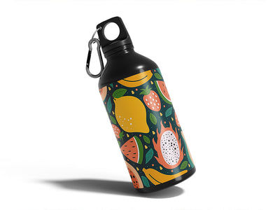 tropical tastes fruit Water Bottle DIY Stickers