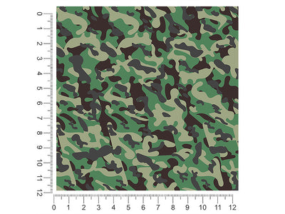 tropical thunder camouflage 1ft x 1ft Craft Sheets