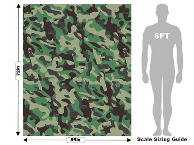 Tropical Thunder Camouflage Vehicle Wrap Scale~Rwraps Series 914 Tropical Thunder Camouflage Measurements~2