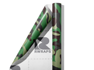 Tropical Thunder Camouflage Wrap Film Sheets~Rwraps Series 914 Tropical Thunder Camouflage Scrolled Sheet~3