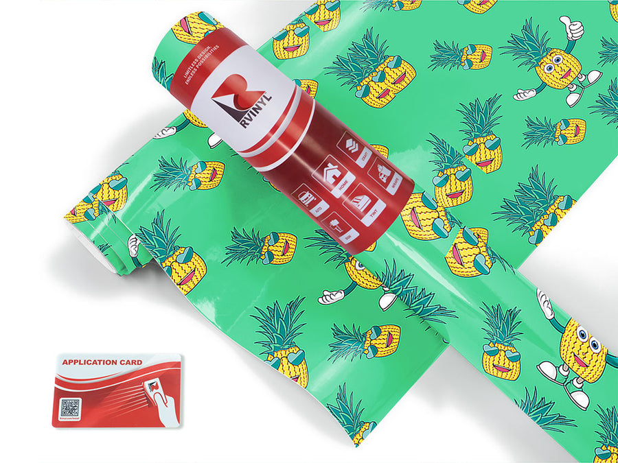 tropical times fruit Craft Vinyl Roll
