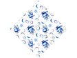 True Blue Birds Vinyl Wrap Pattern