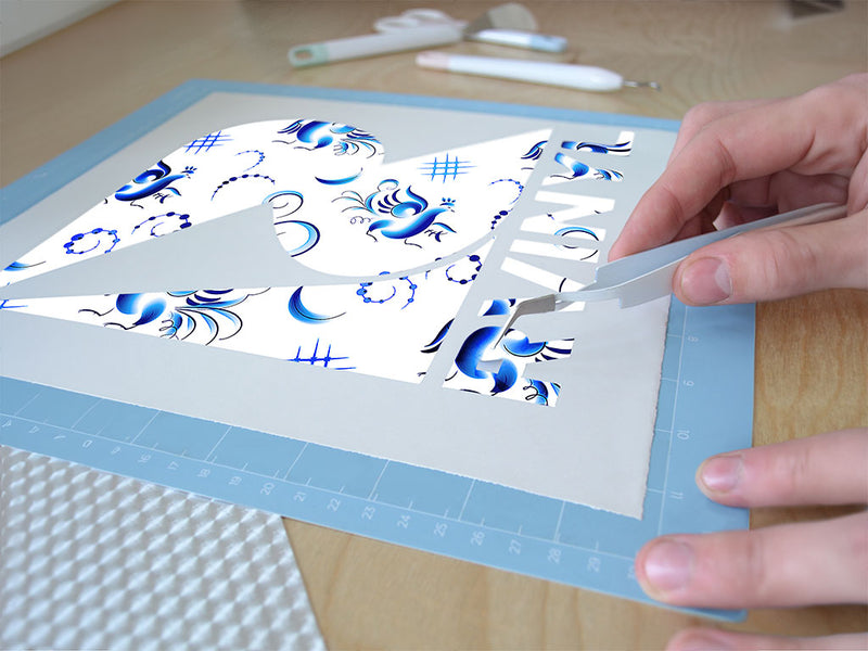 true blue bird Easy Weed Craft Vinyl