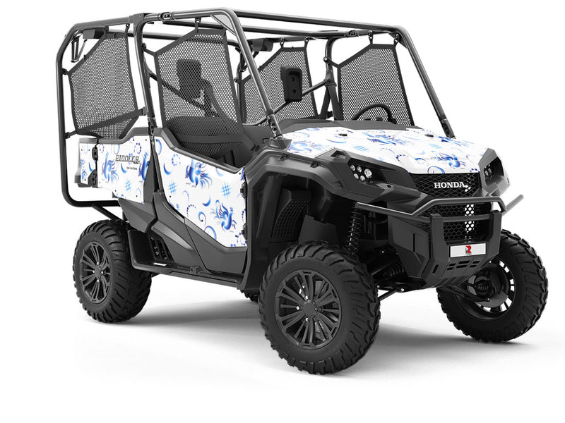 True Blue Birds Utility Vehicle Vinyl Wrap