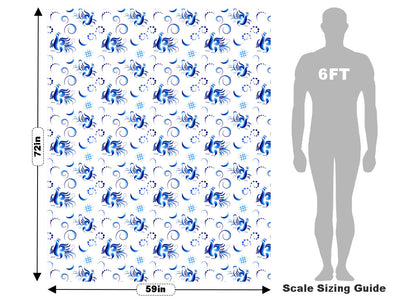 True Blue Birds Vehicle Wrap Scale~Rwraps Series 914 True Blue Birds Measurements~1