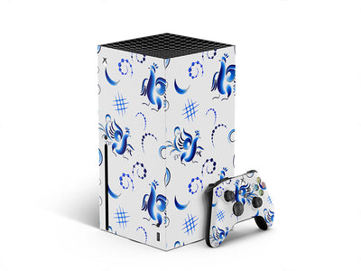 true blue bird XBOX DIY Decal
