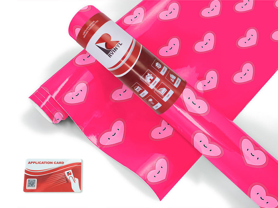 true contentment heart Craft Vinyl Roll