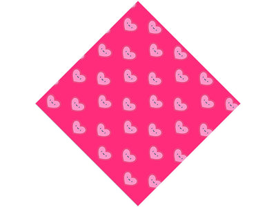 True Contentment Heart Vinyl Wrap Pattern