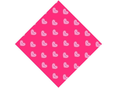 True Contentment Heart Vinyl Wrap Pattern