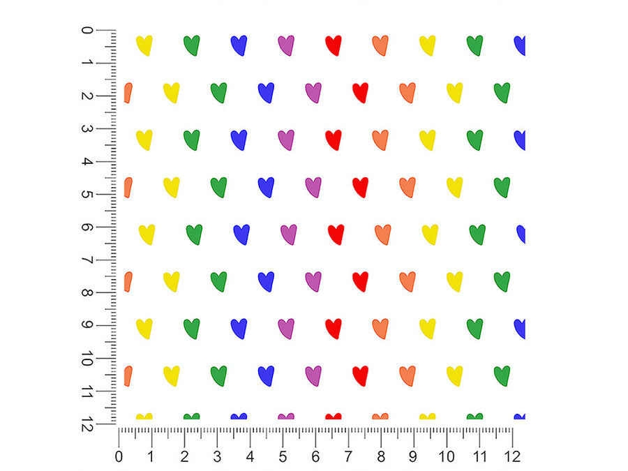 true delight heart 1ft x 1ft Craft Sheets