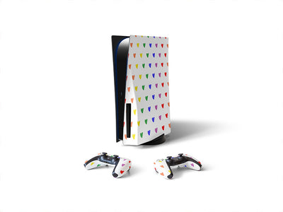 true delight heart Sony PS5 DIY Skin