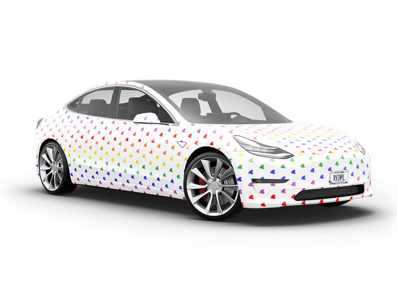 True Delight Heart Vehicle Vinyl Wrap